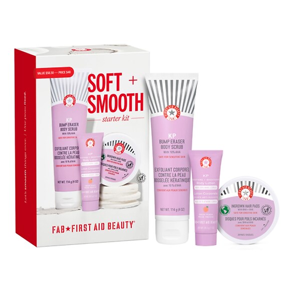 Soft + Smooth Starter Kit - Starter-Set für Geschmeidige + Glatte Haut, FIRST AID BEAUTY